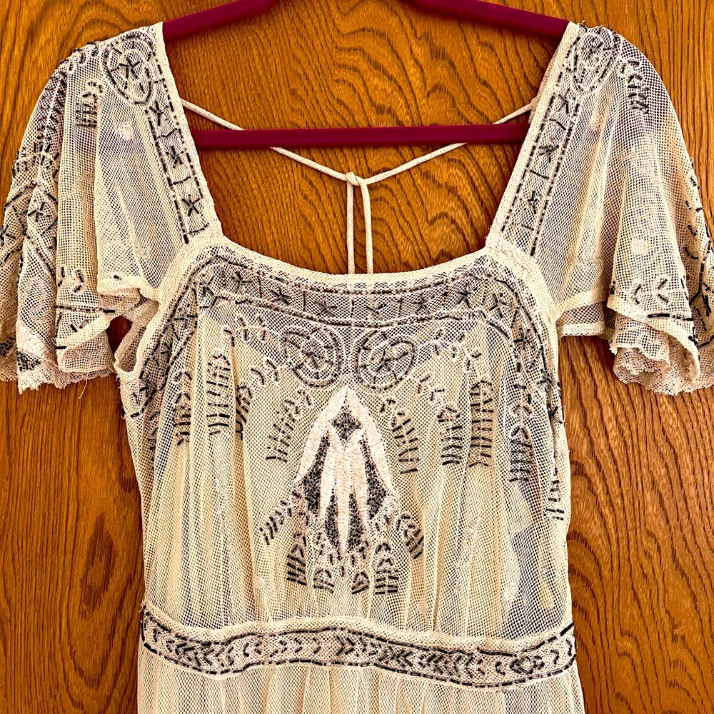 Free People beaded dress